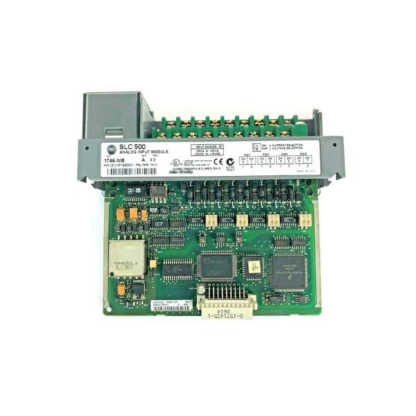 AB 1746-NI8 ， SLC 500 Analog I/O Module ， Combination 120 Volts AC I/O