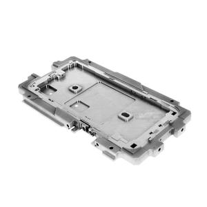 Buy cheap Factory Supply Aluminum Alloy Middle Frame Accessories Processing High Precision CNC Machining Mobile Phone Middle Frame from wholesalers