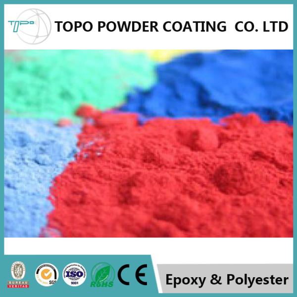 Quality RAL 1002 Pure Polyester Powder Coating 3mm Crook 12 Mos Shelf Life for sale
