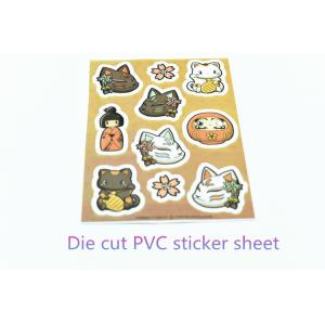 Buy cheap Easy Tearing japanese style Die Cut PVC Sticker Sheets from wholesalers