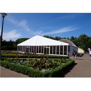 Buy cheap 20m * 20m Large Temporary Outdoor Glass Wall Tents Exhibition Marquee from wholesalers