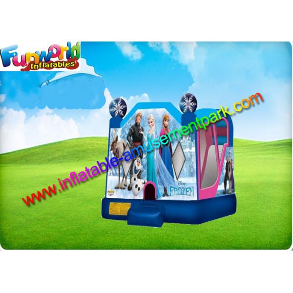 Quality Hot Frozen Combo Slide Inflatable , Inflatable Jumping Slide With PVC for sale