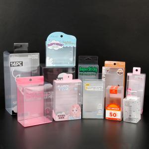 Buy cheap Transparent Plastic Printed PVC Box Display Packaging Folding Acetate Boxes Clear Vinyl PVC PET RPET Packaging Box from wholesalers