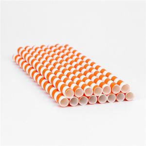 Buy cheap Dia 5mm To 10mm Stripe Biodegradable Paper Straws from wholesalers