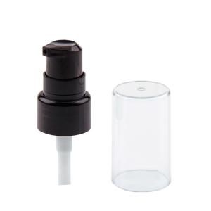 Buy cheap Smooth 20MM Black Cosmetic Lotion Pump With Full Clear Cover from wholesalers