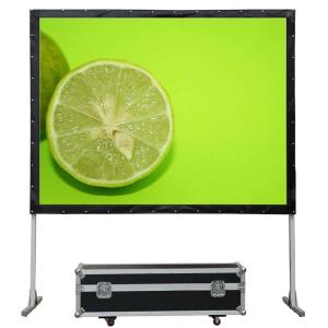 Collapsible PVC Projector Foldable Screen Front Rear Fast Folding