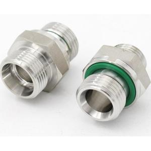 Buy cheap Pipe Lines Connect Galvanized Sheet 1CB/1dB Bsp Thread with Captive Seal Hydraulic DIN Pipe Adapter from wholesalers