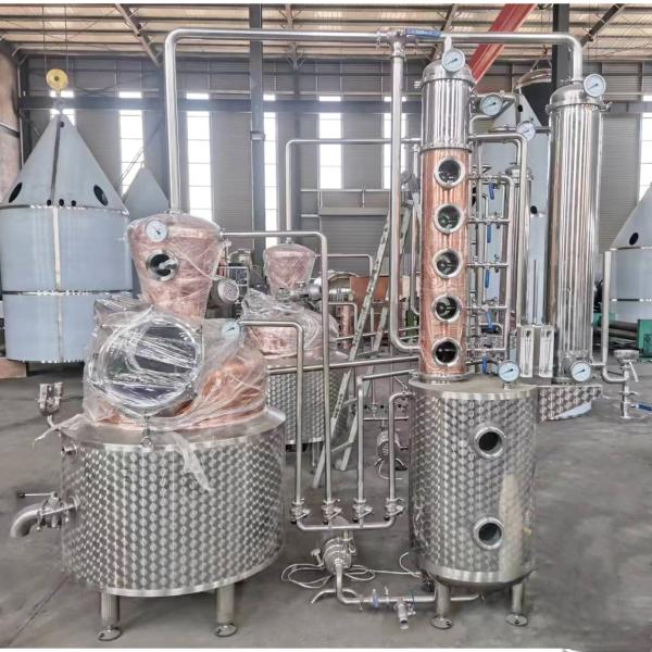 24KW GHO 150L Red Copper Alcohol Distillery Equipment for Distillation