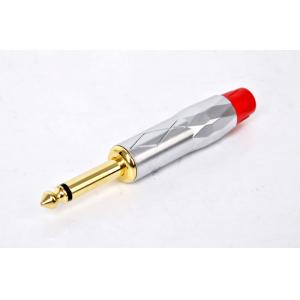 Buy cheap High quality nickel plating and gold-plated waterproof audio 1/4 plug from wholesalers
