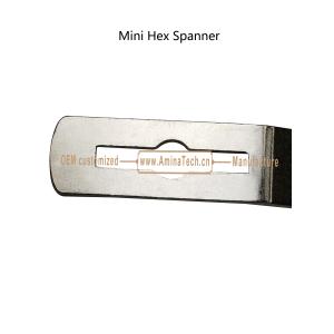 Aminatech Mini Hex Spanner 210 x 65 x10mm Accurate constructure, used for fixing