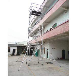 Lightweight Mobile Scaffold Tower Safe Aluminum Ringlock Scaffolding