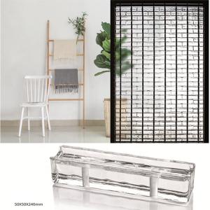 Buy cheap Elegant Glass Bricks Partition Walls Insulated Translucent Timeless from wholesalers