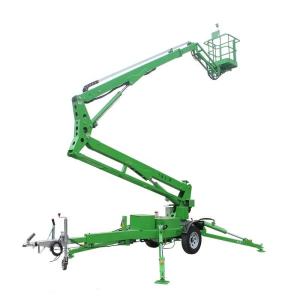 Buy cheap 60 Ft Towable Boom Lift Trailer Mounted Boom For Construction And Maintenance from wholesalers