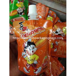 Buy cheap Customized Jelly Packaging Stand Up Spout Pouch in Laminated Plastic from wholesalers