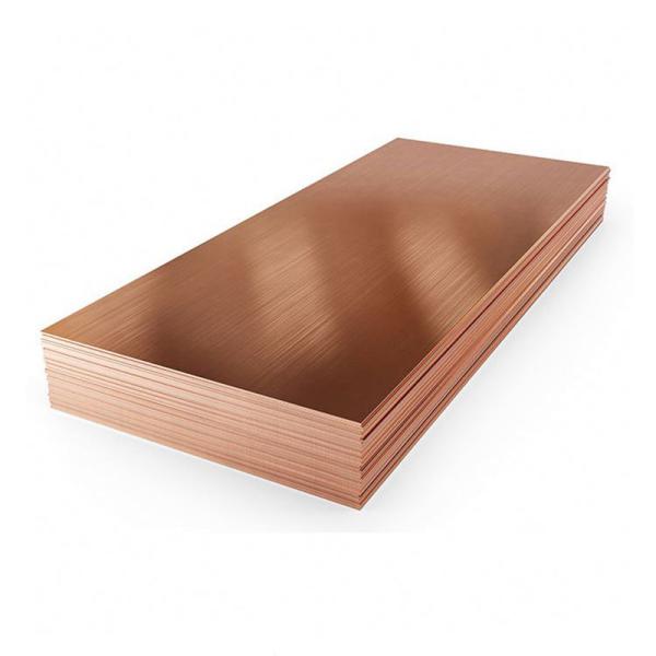 Quality Cathode Pure C10100 Copper Sheet With Mill Polished Bright Surface for sale