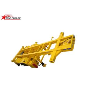 2 Axles 20feet 40feet Skeletal Semi Trailer Driving Safety And Functionality