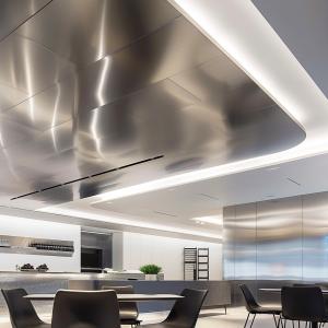 Buy cheap Decorative Stainless Steel Ceiling Systems With Unique Patterns from wholesalers