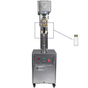 Glass Bottle Manual Capping Machine Semi Automatic Capping Machine