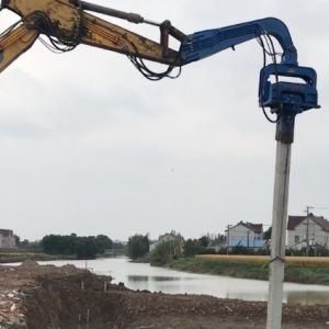 China Versatile Pile Driver for PHC & RC Piles with Multi-Speed Control on sale