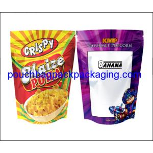 Stand up pouch, doypack, stand up bag with vivid gravure printing and zip