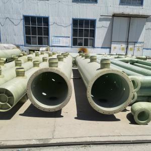 Buy cheap Long Lasting Durability FRP Pipe With Lightweight And Printed Flange from wholesalers