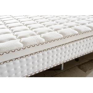Double Spring Mattress Knitted Fabric High Density Foam Modern Design