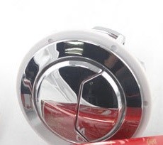 Electroplate Toilet Flush Switch Cistern Button , Dual Flush Toilet Button
