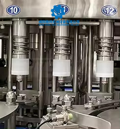 CE Certified Stainless Steel Filling Machine 50-500ml Volume 2.5kW Power Roller