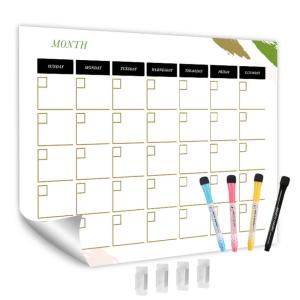 Buy cheap Dry Erase Reusable Calendar Planner Sticky Monthly Planner SGS OEM from wholesalers