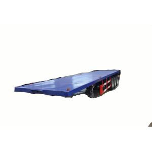 Buy cheap Semi-Trailer Skeleton Truck Trailers with 40T/50T/60T Capacity and Suspension System from wholesalers