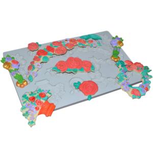 Buy cheap Household Silicone Baking Utensils Fondant Mold Mat Non Stick Customized from wholesalers