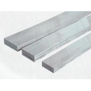 China Custom Extrusion Flat Aluminum Bar 6063 6005 With Bending / Cutting on sale