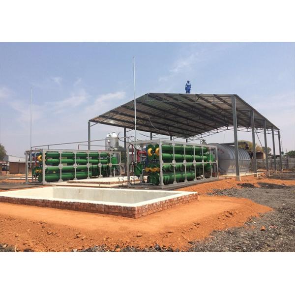 Quality 15 Tons Waste Plastic Pyrolysis Plant Commercial Scrap German ‎Tech for sale