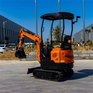 Buy cheap Boom Swing One Ton Mini Excavator Small Garden Excavator With EPA HT10G from wholesalers