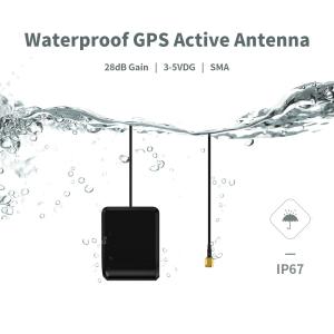 Buy cheap 1575.42MHz External Tracker Patch Active Housing RTK USB Car GSM GLONASS GPS Antenna from wholesalers