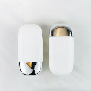 Buy cheap Wholesale Plastic PP Sunscreen Cream Bottle with Silver Double Shell Cap in 30g and 50g Sizes from wholesalers