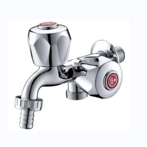 Outstanding Durability Bathroom Faucet With Diverter Spout Feature And Chromium