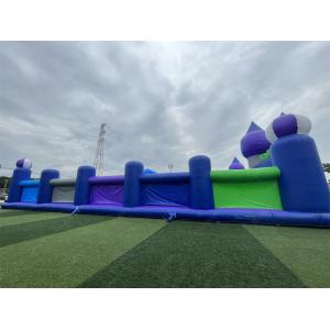 Buy cheap 30x30m Big Bounce Amusement Park Inflatable Theme Park Bounce House Play Area Game from wholesalers