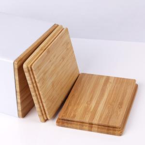 Buy cheap Tin Tea Box  Organizer Storage Chest-Square shaped tin box with Bamboo lid from wholesalers