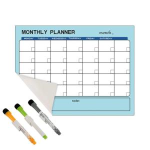 Buy cheap Dry Erase Reusable Calendar Planner Sticky Monthly Planner SGS OEM from wholesalers