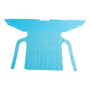 Buy cheap Long Sleeve Disposable CPE Gown With Thumb Loop Cuff from wholesalers