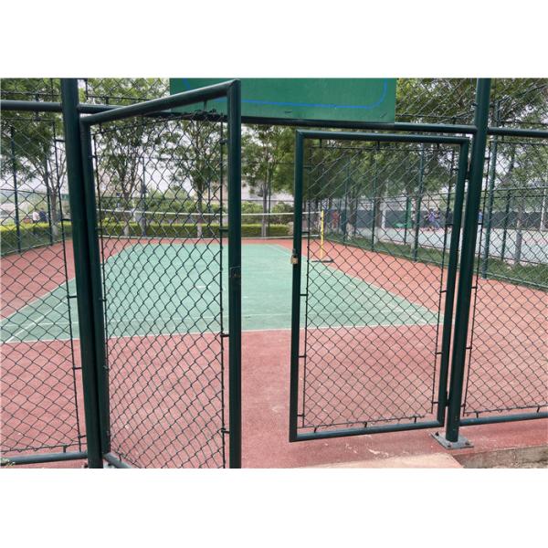 Buy cheap Galvanized Temporary Chain Link Fencing Cyclone / Diamond Mesh 4.0mm For Garden from wholesalers