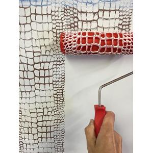 Crocodile Skin Pattern 7" Texture Pattern Paint Roller DIY