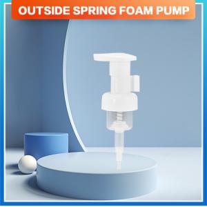 304/316 Spring 30mm Foam Pump With Method Of Lock With Clear Overcap