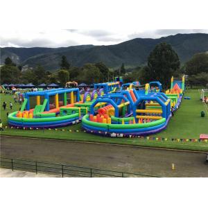 Buy cheap Large Size Inflatable Fun 5K , Bouncy Castle Assault Course Flexible  Combination from wholesalers