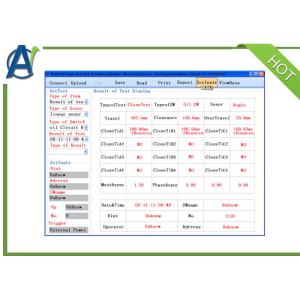Circuit Breaker Electrical Test Instrument High Voltage Switchgear Routine Test