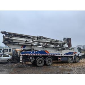 Buy cheap Stocked 49m Used Concrete Boom Pump with High Capacity and Cylinder Type Structure from wholesalers