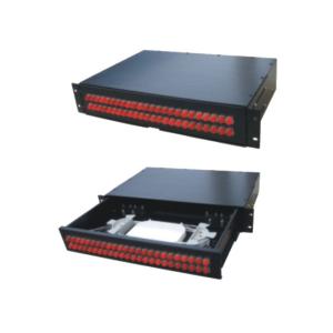 24port FC Slidable Fiber Optic Terminal Box , Fiber Patch Panel for SC Adapter