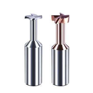 Buy cheap 50-150mm Tool Length Straight Shank Solid Carbide End Mill for Cemented Carbide T-Slot Milling Tools from wholesalers