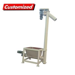 Granule Conveying Vertical Screw Auger Feeder Electric With High Strength